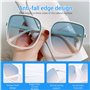 KIMIGO Lunettes de Soleil Femme Cœur Rétro - 18 Paires pour Mariage/Vacances/Extérieur/Photographie,lunettes coeur pour cadeaux