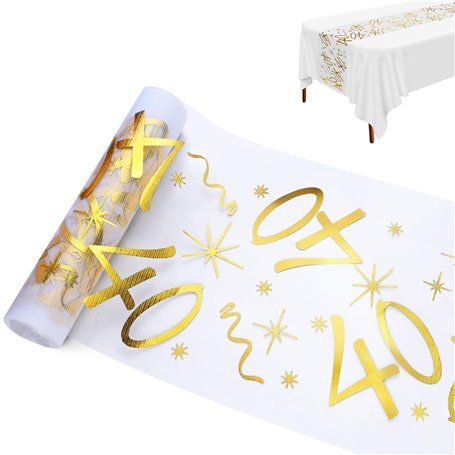 Chemin de Table Anniversaire 40 Ans