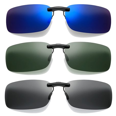 WiDream 3 pcs Clip Lunettes de Soleil