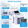 biudxbo 7 En 1 Hydratante Machine à Oxygène à Hydrogène Profession Nettoyage En Profondeur Microdermabrasion Exfoliante Petit Ap