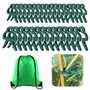 Jisrcha 60 Clips pour Plantes - Pinces À Plantes Grimpantes pour Tomates