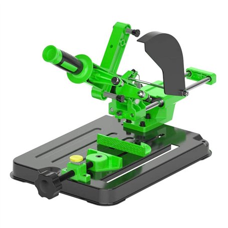 Support fixe pour meuleuse d'angle avec base en fonte améliorée