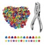 200 x Attaches Parisiennes,Scrapbooking Brads