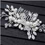 Mariée Peigne Femme Perle Bijoux Bijoux Cheveux Mariée Peigne Mariage Élégant Bijoux de tête