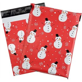 Pochettes, emballage d'EXPEDITION, courrier, colorée rouge original large 25 * 35c, sac d'expédition, enveloppes,commande, colis Pochettes