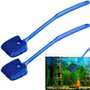 TDDL 2PCS Brosse De Nettoyage d'Aquarium en Eponge 40CM Grattoir d'Algues d'Aquarium Double Face Accessoires de Nettoyer la Vitr