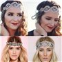 Meet-shop Bandeaux en Dentelle,Bandeau Extensible Élégant 7 Pcs Elegent Bande de Cheveux Larges Headwrap de Cheveux Turban Acces