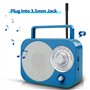 Bingfu Antenne Jack 3,5mm FM Compatible avec Téléphone Bluetooth Radio FM Portable Système Musique Bose Wave Récepteur Stéréo Au
