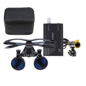 Mike Dental DY-007 Loupes jumelles à distance de travail Noir 3