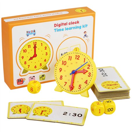 Gxhong Horloge Apprentissage Enfant Set