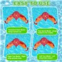 Huucozn 2 Pièces Jouet Poisson Diable Glider sous-Marin Jouets de Plongée pour Enfants Jouets de Piscine Jouet de Natation pour
