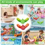 Huucozn 2 Pièces Jouet Poisson Diable Glider sous-Marin Jouets de Plongée pour Enfants Jouets de Piscine Jouet de Natation pour
