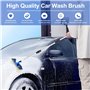 Feelhap Brosse Lavage Voiture Télescopique,Brosse de Lavage Télescopique Brosse Nettoyante Extensible 168 cm avec Manche Télesco