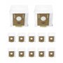 QWORK® 12PCS Sacs d'Aspirateur Compatible avec ECOVACS DEEBOT N8 T8 T9 Series