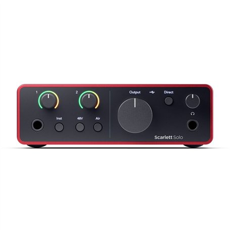 Interface audio Focusrite SCARLETT SOLO USB-C 4TH GEN