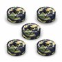 Cympad Camouflage Chromatics Foam Pad Set - Rondelles en mousse à mémoire de forme haute densité pour un meilleur son et une plu