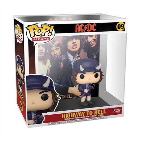 Funko Pop! Albums: AC/DC - Highway to Hell - Music- Figurine en Vinyle à Collectionner - Idée de Cadeau - Produits Officiels - J