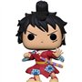 Figurine - FUNKO - Monkey D. Luffy in Kimono Metallic - Multicolore - Edition Spéciale - Licence One Piece