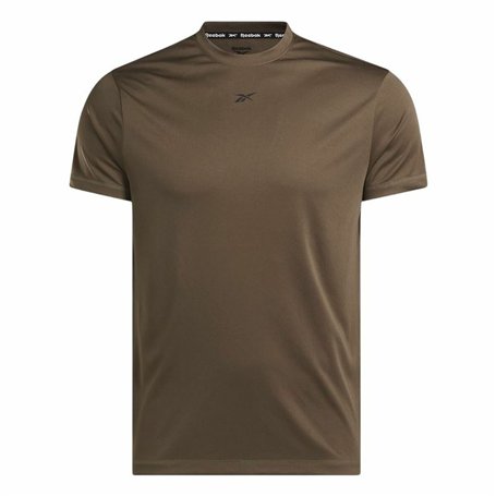 T-shirt à manches courtes homme Reebok Id Train Ss Tech Tee Marron Marron Clair