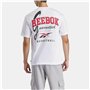 T-shirt à manches courtes homme Reebok Gs Hs Guaranteed Tee Blanc