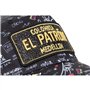 Casquette El Patron Noire et Dorée Strass Streetwear Colombia Medellin Baseball - Mixte