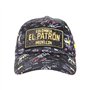 Casquette El Patron Noire et Dorée Strass Streetwear Colombia Medellin Baseball - Mixte