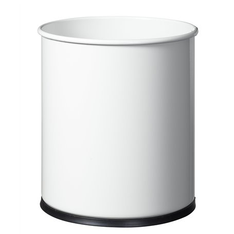 Rossignol Papea Corbeille A Papier Metal-15L Blanc signalisation