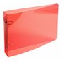 Exacompta - Réf. 51099E - Classeur semi-rigide PP Crystal - 2 anneaux ronds diamètre 25 mm-Dos 35 mm - Dimensions extér.: 16,5x2