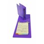 Exacompta - Réf. 51099E - Classeur semi-rigide PP Crystal - 2 anneaux ronds diamètre 25 mm-Dos 35 mm - Dimensions extér.: 16,5x2