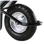 Brouette HAEMMERLIN Aktiv Excellium Plus 120L RENO Galva Roue Gonflée Grise - 305400605