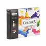 Pébéo - Colorex Boîte 12 Flacons 20 ml Assortis - Kit de Dessin Manga & Illustration Pébéo Colorex - L’Essentiel Colorex Encre A