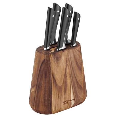 JAMIE OLIVER by Tefal Bloc + 5 Couteaux de cuisine
