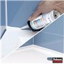 Mastic sanitaires - RUBSON - 2716027 - Joint - Facile - Salle de bain saine - Mastic - Translucide - 200ml