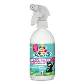Paulette - Désinfectant Assainissant Animaux - Multi-Surfaces - 99