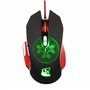 Konix Drakkar Souris Gaming Filaire Heimdall pour PC - 9 Boutons - Résolution 4 000 DPI - Câble 1,7 m - Rétroéclairage 5 Couleur