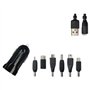 Kit chargeur + connecteur - THOMSON - Chargeur AC - 12/24 V - 6 connecteurs - 2A - Câble 1 m