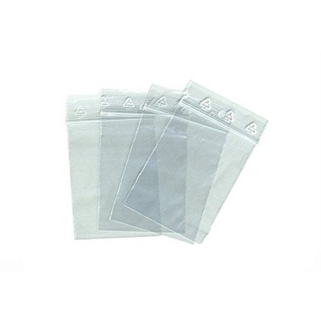 Sachets pour bijoux ou pochette plastique zip. - Format 40 x 60 / Lot de 500