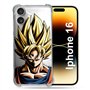 Cokitec Coque Renforcée pour Apple Iphone 16 Plus Manga Dragon Ball Sangoku Portrait