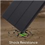 ebestStar - Coque pour iPad 10.9 (2022) Apple, Etui Slim Cover, Housse PU Cuir Rabat Magnétique, Noir + Verre Trempé