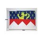 AZ FLAG Drapeau Jura 45x30cm - PAVILLON département juracien 30 x 45 cm Haute qualité