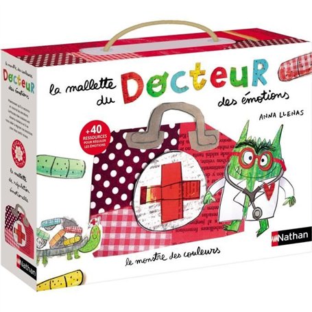 Jeu éducatif - NATHAN - Le coffret du Docteur des émotions - Des 3 ans - Multicolore - 1 joueur ou plus