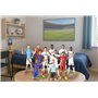 Megableu - Figurine Foot Vinicius - 20 cm - Grande Figurine Footballeur Réaliste & Articulée - Licence Officielle - 10 Points d’