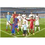 Megableu - Figurine Foot Vinicius - 20 cm - Grande Figurine Footballeur Réaliste & Articulée - Licence Officielle - 10 Points d’