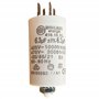 CONDENSATEUR DE MOTEUR 6.3 UF ± 5% / 450 V + GRD Ø32 X 55 M