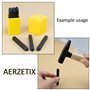 AERZETIX - C45939 - Lot/Jeu/Kit de 9 Chiffres pour Gravure de 0 à 8 à Frapper 5mm - Boîtier/Support pour Poinçons - Tampon/Symbo