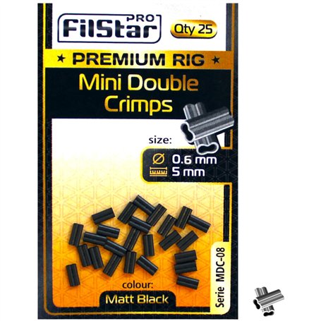 PRO Filstar Doubles manchons de pêche 25 x 5 mm