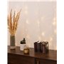 Idena 31856 - Rideau lumineux à 300 LED en blanc chaud, avec minuterie de 8 heures et transformateur, environ 3 x 3 m, pour l'in