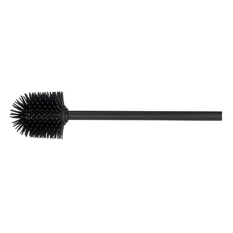 WENKO Brosse de rechange silicone avec manche Ø 8 cm Brosse WC de rechange