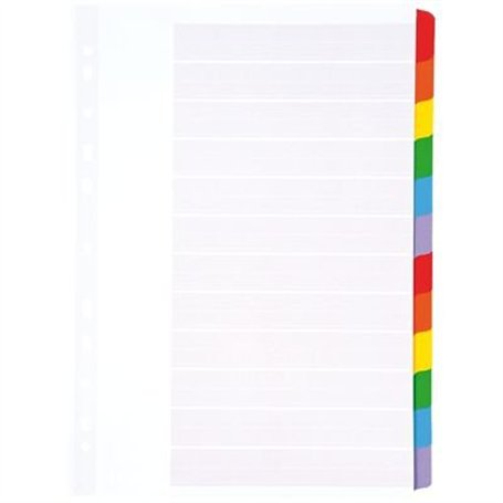 Jeu De 12 Intercalaires Cartonnés