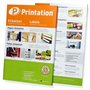 Printation 4429 3422 LA130 Lot de 2400 70 x 35 mm étiquettes d'adresse blanches autocollantes imprimables - 100 feuilles A4 de 7